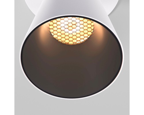 Светильник встраиваемый поворотный с антибликовой решеткой Bell 8W 3000K белый 25097/LED