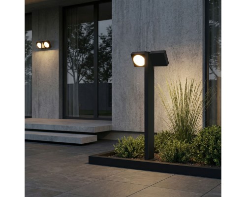 Ландшафтный поворотный светильник Twin 3000K IP54 35170/F черный