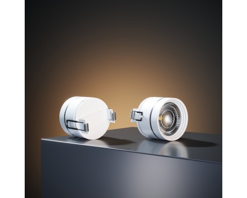 Встраиваемый поворотный светодиодный светильник 8W 4200K белый 25035/LED