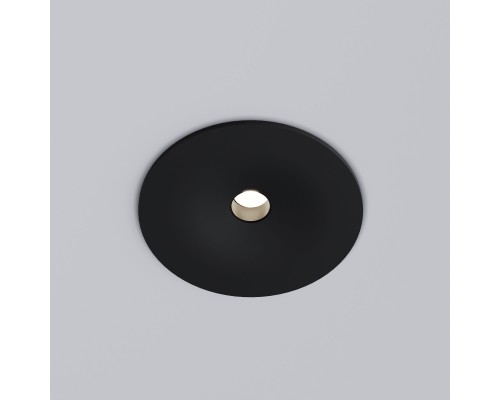 Светильник встраиваемый светодиодный Binnie 12W 4000K черный 15275/LED