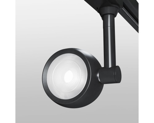 Трековый светодиодный светильник для однофазного шинопровода Oriol черный 12 Вт 4200K LTB48