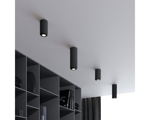 Светильник потолочный светодиодный 10W 4000K чёрный 25045/LED