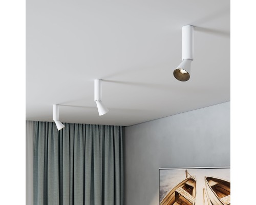 Светильник накладной поворотный с антибликовой решеткой Piks 7W 4000К белый 25107/LED