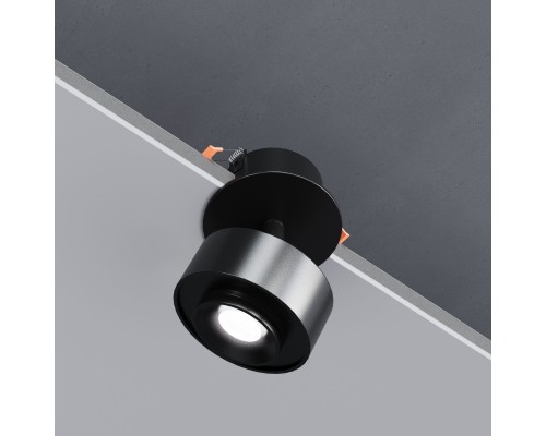 Потолочный поворотный светодиодный светильник Only 6W 4000K чёрный 25089/LED