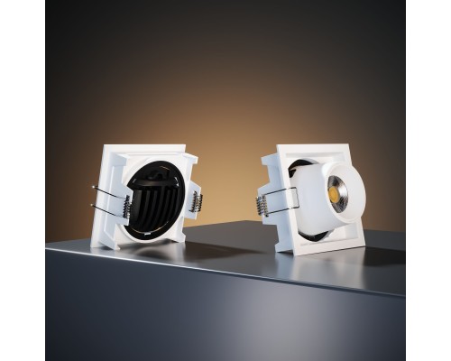 Потолочный светодиодный светильник поворотный Conner 8W 4000K белый 25087/LED