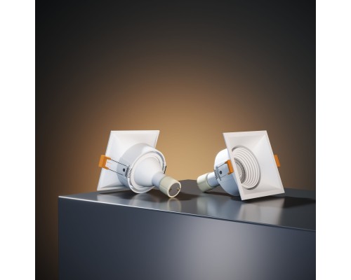 Светильник встраиваемый Punto белый 25017/01