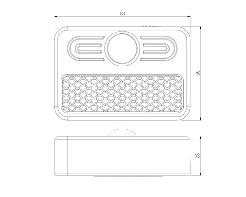 Светодиодный светильник Led Stick с датчиком движения 1W 4000K Белый LTB73