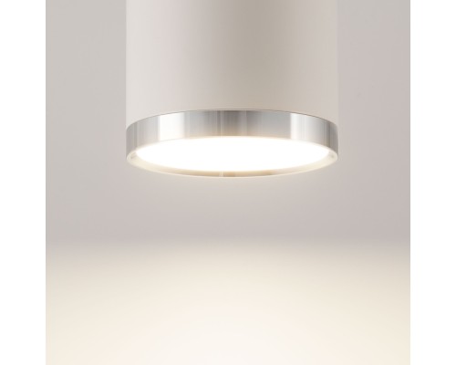 Накладной светодиодный светильник DLR024 6W 4200K белый матовый