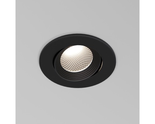 Светильник встраиваемый светодиодный Even черный 25094/LED