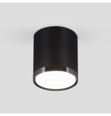 Накладной светодиодный светильник DLR024 6W 4200K черный матовый