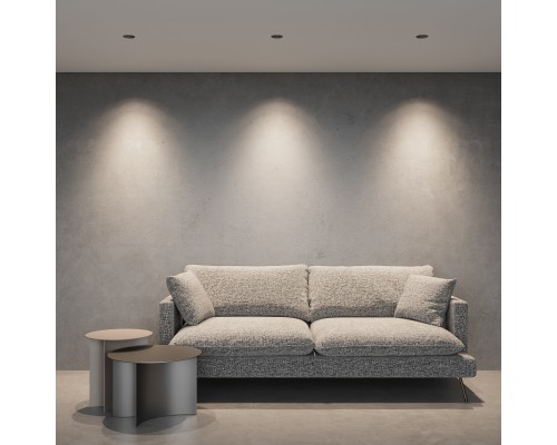 Светильник встраиваемый светодиодный Forte 15W 4000K титан 25071/LED