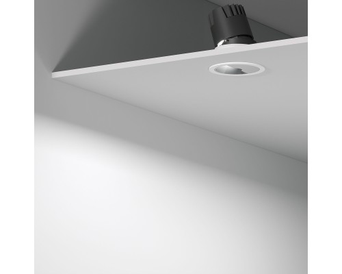 Точечный светодиодный светильник 10W 4000K белый/хром 25090/LED