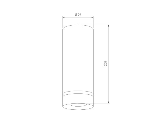 Накладной светодиодный светильник DLR022 12W 4200K белый матовый