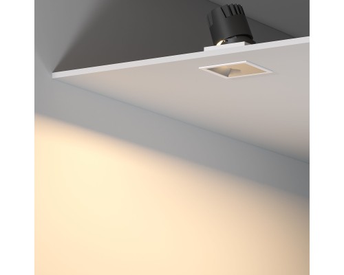 Точечный светодиодный светильник 10W 3000K белый/хром 25091/LED