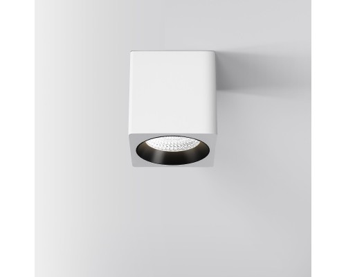 Светильник потолочный светодиодный 9W 4000К Matrix белый/черный 25051/LED