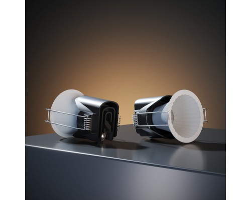 Светильник встраиваемый светодиодный Arco 12W 4000K белый IP44 15274/LED