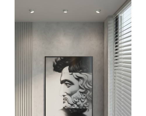 Потолочный светодиодный светильник поворотный Conner 8W 4000K белый 25086/LED