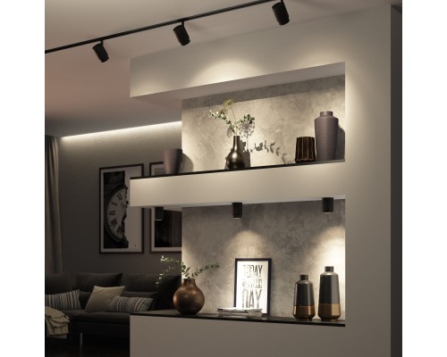 Потолочный светодиодный светильник Cors 25032/LED 10W 4200K чёрный