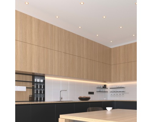 Встраиваемый точечный светильник 110 MR16 золотой