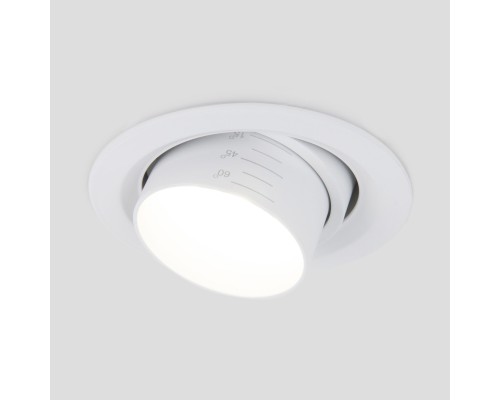 Встраиваемый точечный светодиодный светильник 9920 LED 15W 4200K белый