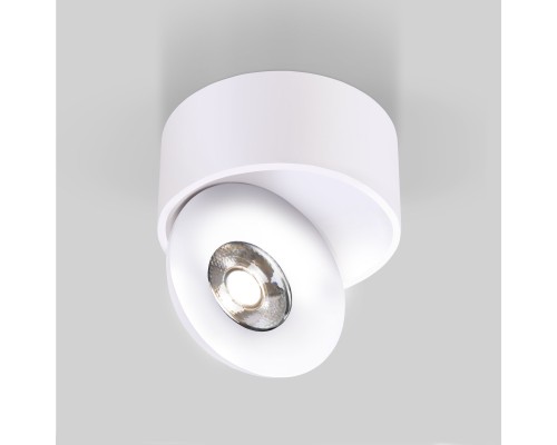 Накладной светодиодный светильник Glide белый 25100/LED