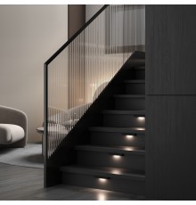Подсветка для лестниц 40163/LED 4000К черный IP65 40163/LED