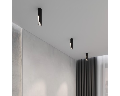 Светильник потолочный светодиодный Apex 7W 4000K черный 25113/LED