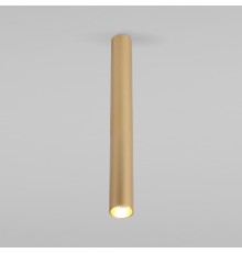 Накладной потолочный светильник с антибликовой решеткой Pika 25030/LED 6W 4200K латунь