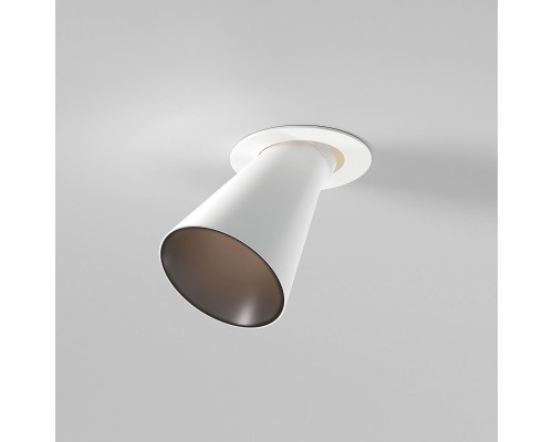 Светильник встраиваемый поворотный с антибликовой решеткой Bell 8W 3000K белый 25097/LED