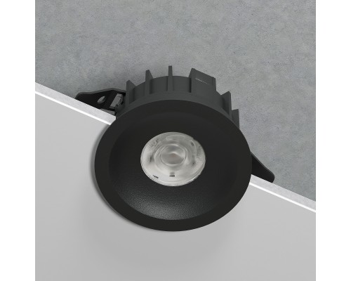 Светильник встраиваемый светодиодный Combi 15W 4000K черный 25068/LED