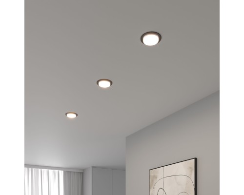 Светильник встраиваемый Circu GX53 черный 1035 GX53 WH