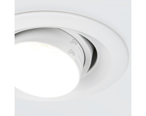 Встраиваемый светодиодный светильник с регулировкой угла освещения 9919 LED 10W 4200K белый
