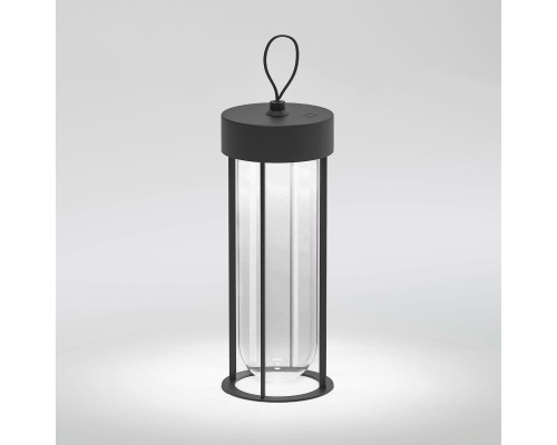 Переносной уличный светильник светодиодный Ritz черный 35183/S черный