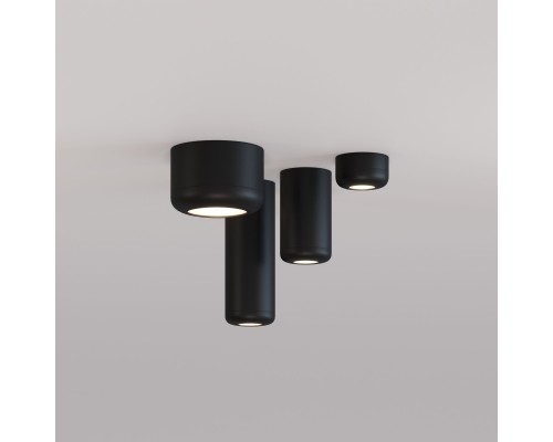 Светильник потолочный светодиодный 15W 4000K чёрный 25046/LED