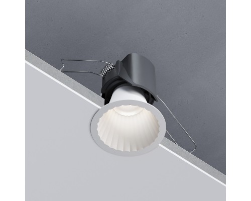 Светильник встраиваемый светодиодный Arco 12W 4000K белый IP44 15274/LED