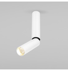Накладной поворотный светодиодный светильник с антибликовой решеткой Pika 25029/LED 6W 4200K белый