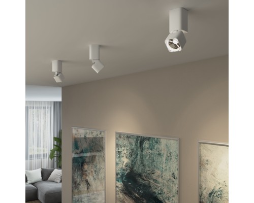 Светильник потолочный поворотный светодиодный Cubus 10W 4000K белый 25043/LED