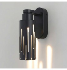 Настенный светодиодный уличный светильник Streak 3000K IP54 35197/W черный