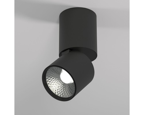 Светильник потолочный поворотный светодиодный Sens 10W 4000K чёрный 25042/LED
