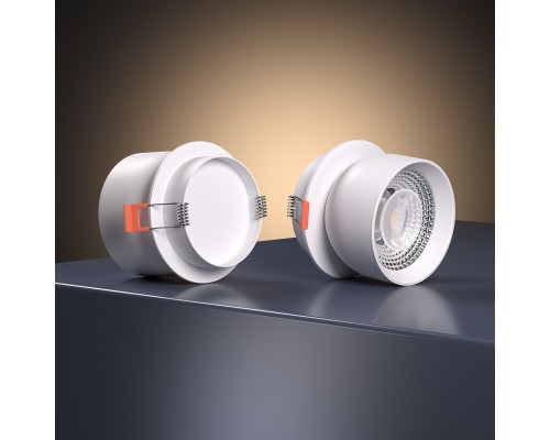 Светильник встраиваемый поворотный светодиодный Uno 8W 4000K белый 25092/LED