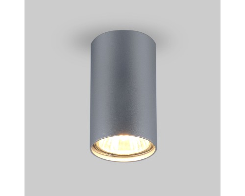 Накладной точечный светильник 1081 (5257) GU10 SL серебряный