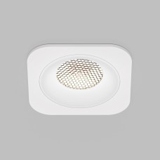 Светильник встраиваемый светодиодный с антибликовой решеткой Tetro 10W 4000K белый IP44 15276/LED