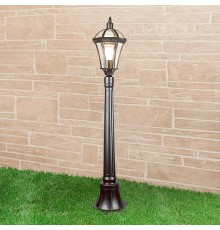 Уличный светильник на столбе IP44 Capella F черный