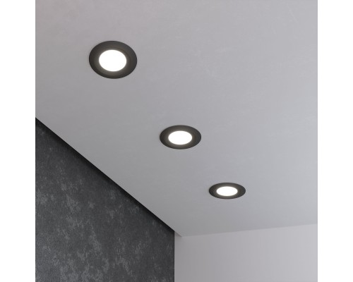 Встраиваемый точечный светильник 110 MR16 черный