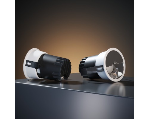 Точечный светодиодный светильник 10W 4000K белый/хром 25090/LED