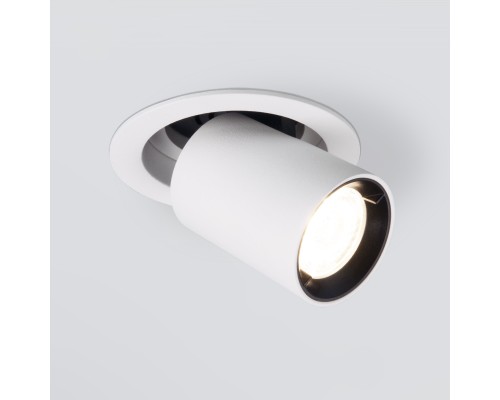 Встраиваемый точечный светодиодный светильник 9917 LED 10W 4200K белый матовый