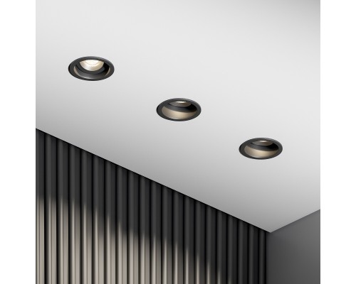 Светильник встраиваемый Tune черный 25014/01