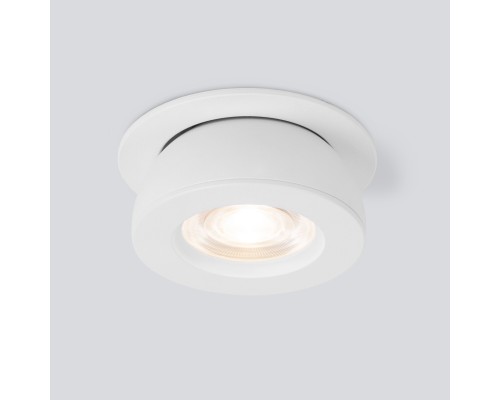 Встраиваемый точечный светодиодный светильник Pruno белый 25080/LED
