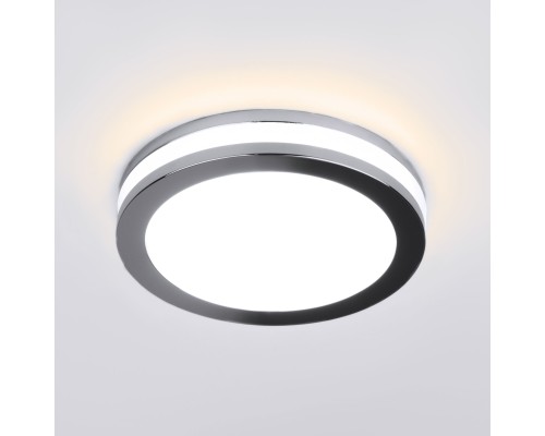 Встраиваемый точечный светильник хром DSKR80 5W 4200K