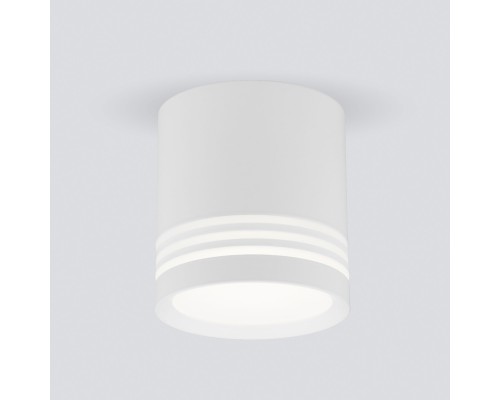 Накладной потолочный светодиодный светильник DLR032 6W 4200K 3200 белый